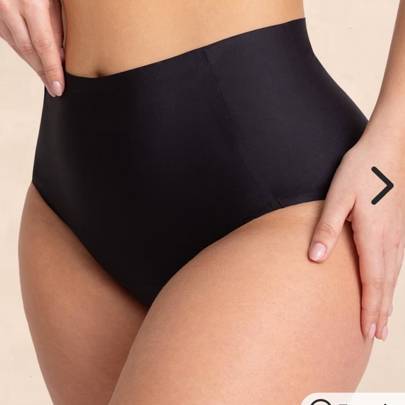 Truekind® Seamless Stretch Mid-Waist Brief Blk 16-24 New in pkg unopened - Picture 1 of 4